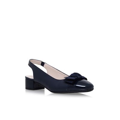Blue alayna low heel sandals